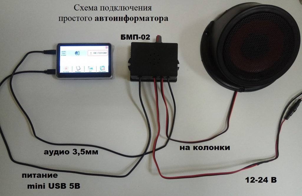 Аудиоинформатор Сателлит комплект